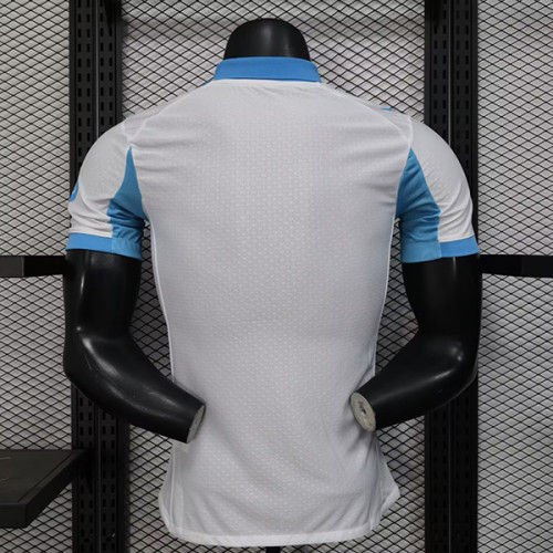 Marseille 2025-26 home player version(The player version is more slim fit, it is recommended to buy one size larger)