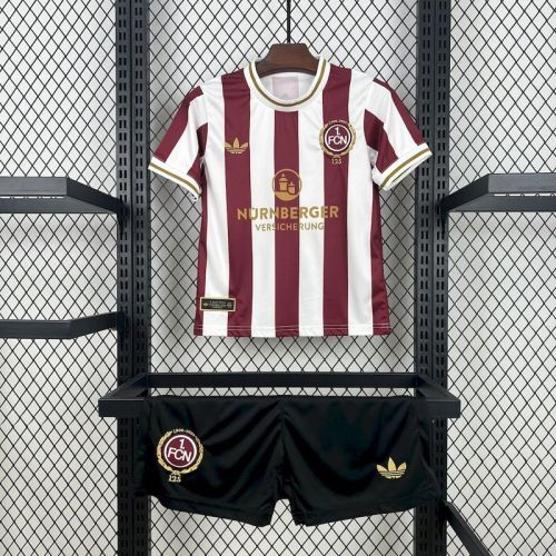2025-26 FC Nürnberg 125th kids kit