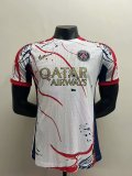 Paris Saint-Germain 2025-26 white player version(The player version is more slim fit, it is recommended to buy one size larger)