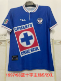 Retro 1997-98 Cruz Azul home soccer jersey