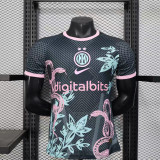 2025-26 Inter Milan black special player version(The player version is more slim fit, it is recommended to buy one size larger)