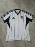 2025-26 Real Madrid white Baseball jersey