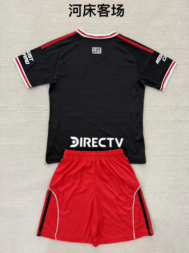 2025-26 River Plate away kids kit