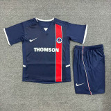 Paris Saint-Germain 2002-03 home kids kit