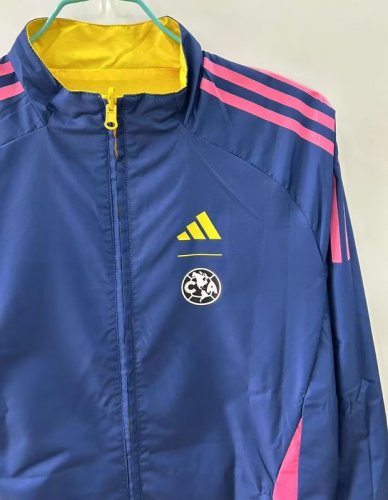2025-26 America blue yellow Windbreaker