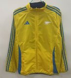 2025-26 arsenal blue yellow reversible Windbreaker