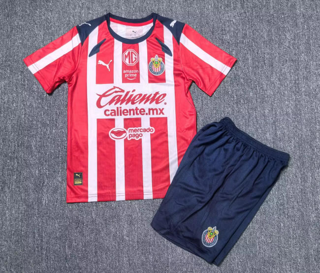 chivas 2025-26 kids kits