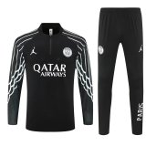 2025-26 Paris Saint-Germain black Training Suit 