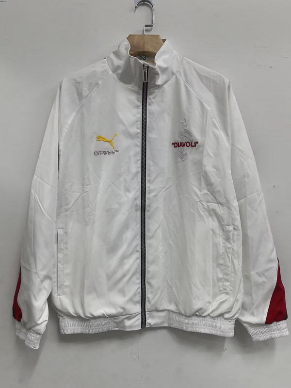 2025-26 AC Milan White windbreaker