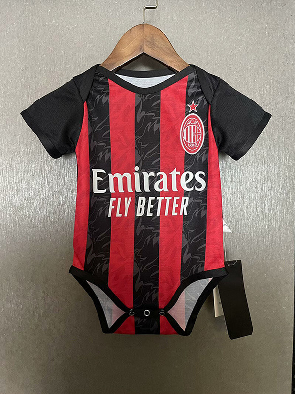 2025-26 AC Milan home baby jersey