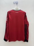 Manchester United 2025-26 home long sleeves