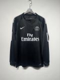 Paris Saint-Germain 2017-18 black long sleeves