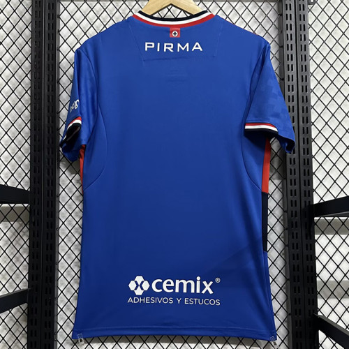 2025-26 Cruz Azul home soccer jersey