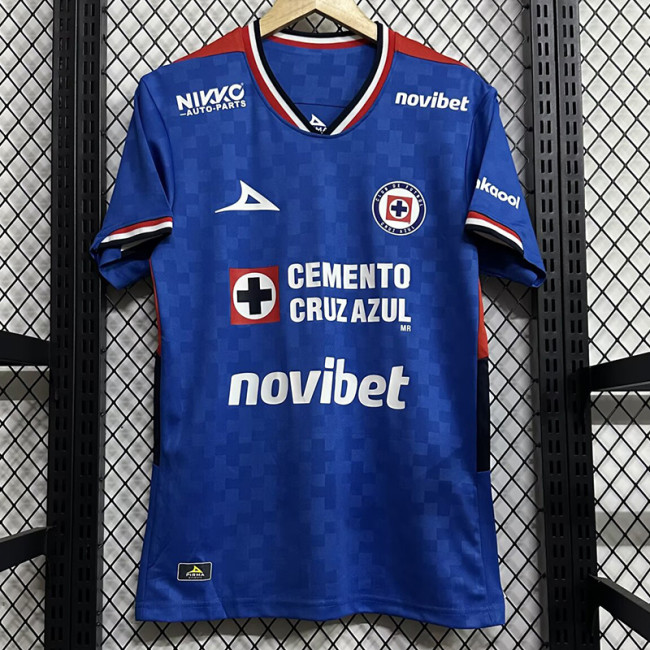 2025-26 Cruz Azul home soccer jersey