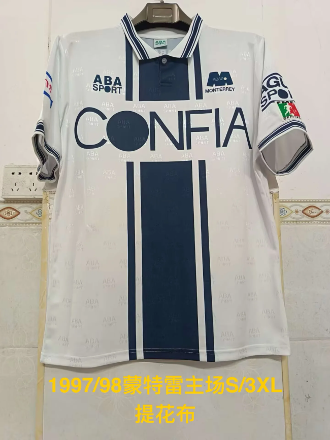 monterrey 1997-98 away S-3XL