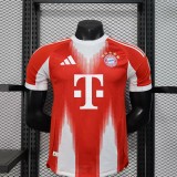 2025-26 Bayern Munich Home Player version Jersey(The player version is more slim fit, it is recommended to buy one size larger)