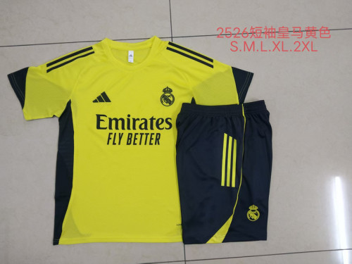 2025-26 Real Madrid Yellow training suit