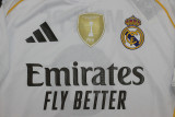 2025-26 Real Madrid home player version S-3XL(The player version is more slim fit, it is recommended to buy one size larger)