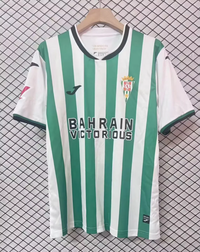 2025-26 Cordoba home soccer jersey