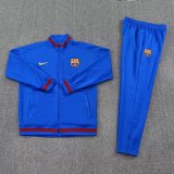 Barcelona 2025-26 blue jacket set 