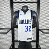 Dallas Mavericks 2023 White FLAGG #32