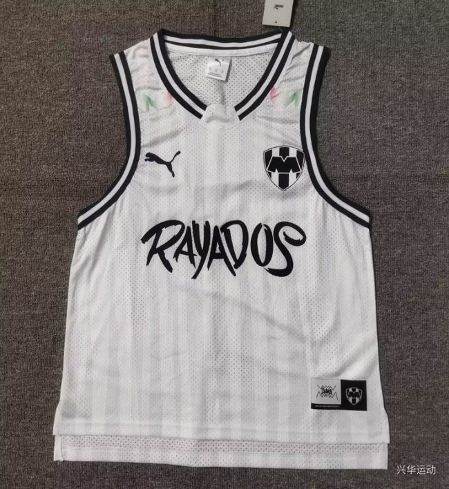 2025-26 Monterrey white vest