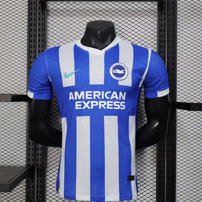 2025-26 Brighton home player version(The player version is more slim fit, it is recommended to buy one size larger)