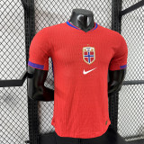 2025-26 Men Version Norway women's home Player Version(The player version is more slim fit, it is recommended to buy one size larger)