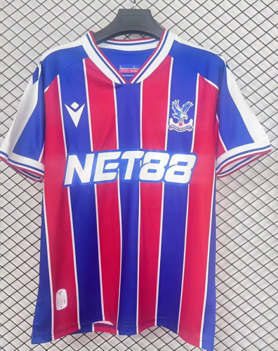 2025-26 Crystal Palace home soccer jersey