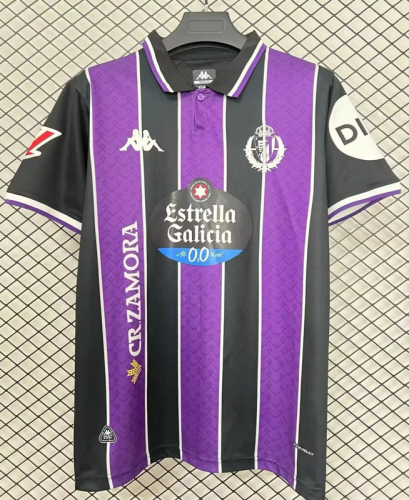 2025-26 Real Valladolid away soccer jersey