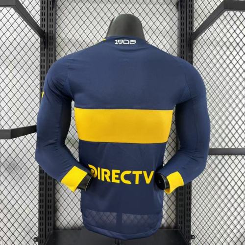 2025-26 Boca home long sleeve player version jersey
