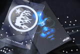 6767* Washed Black + Rhinestone Hellstar Retro Rhinestone Print Short Sleeve T-shirt