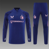 2025-26 Feyenoord Royal Blue Half-Zip Kit