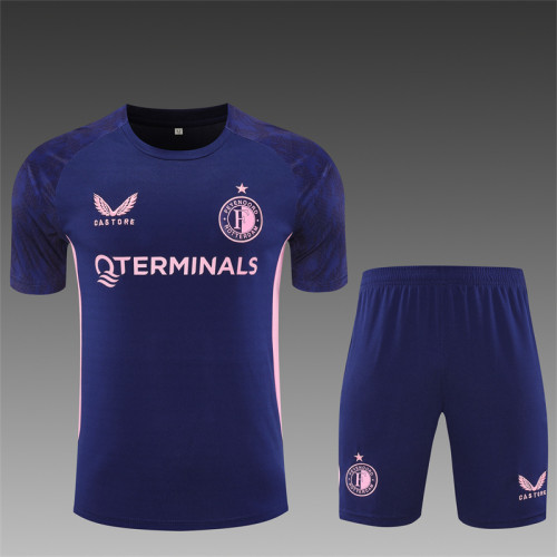 2025-26 Feyenoord Royal Blue Shorts Kit
