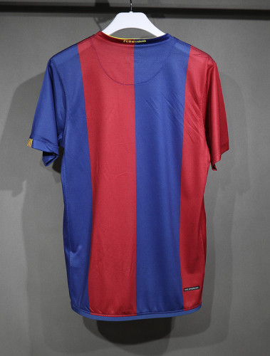 Barcelona 2006-07 home retro player version(The player version is more slim fit, it is recommended to buy one size larger)