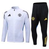 Manchester United 2025-26 white jacket set