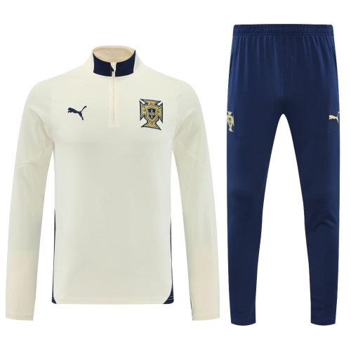 Portugal 2025-26 white training suit