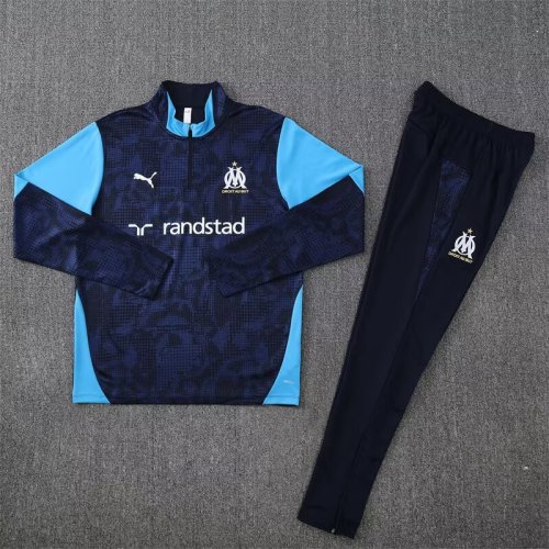 marseille 2025-26 blue trianing suit 