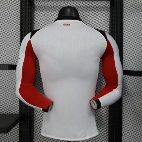 2025-26 AC Milan Away Long Sleeve Player version jersey