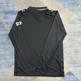Manchester City 2025-26 Away Black Long Sleeve jersey