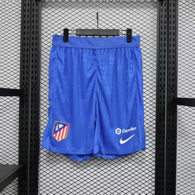2025-26 Atletico Madrid home player version shorts