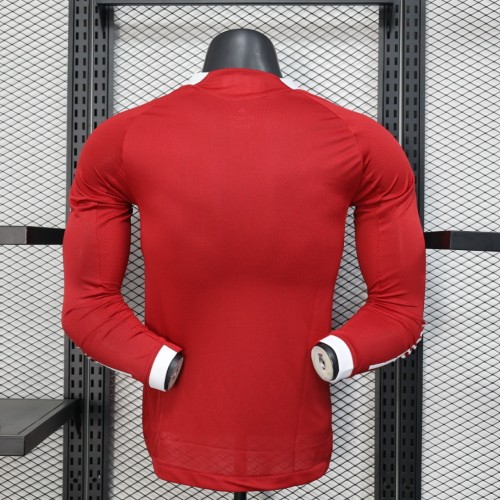 2025-26 Liverpool FC Home Long Sleeve Player version
