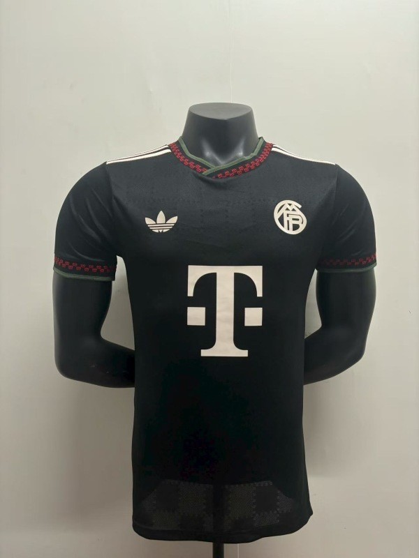 2025-26 Bayern Third Away Player Version (The player version is more slim fit, it is recommended to buy one size larger)