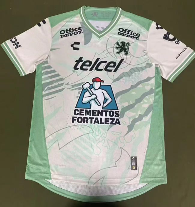 2025-26 Club Leon away soccer jersey