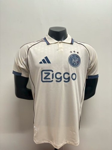 2025-26 Ajax Third Away Player Version(The player version is more slim fit, it is recommended to buy one size larger)