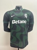 2025-26 Sporting Lisbon Third Away player version(The player version is more slim fit, it is recommended to buy one size larger)