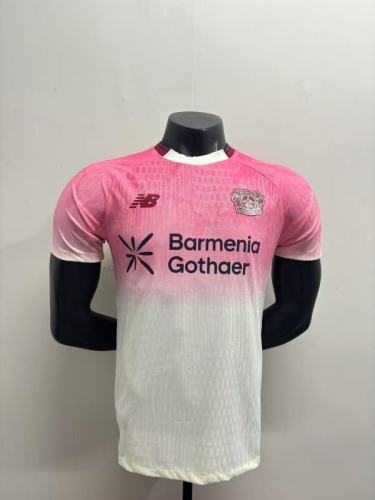 2025-26 Leverkusen Away player version (The player version is more slim fit, it is recommended to buy one size larger)