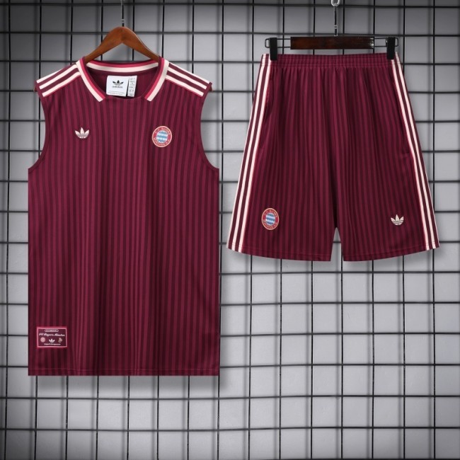 2025-26 Bayern Red Vest Suit