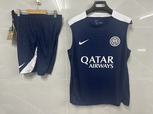 2025-26 Inter Milan Training Football Jersey Vest Set