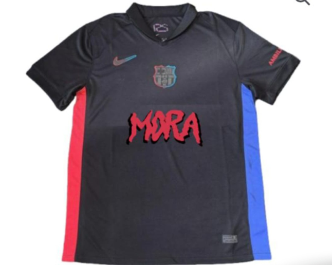 Barcelona 2025-26 Away special jersey（MORA）